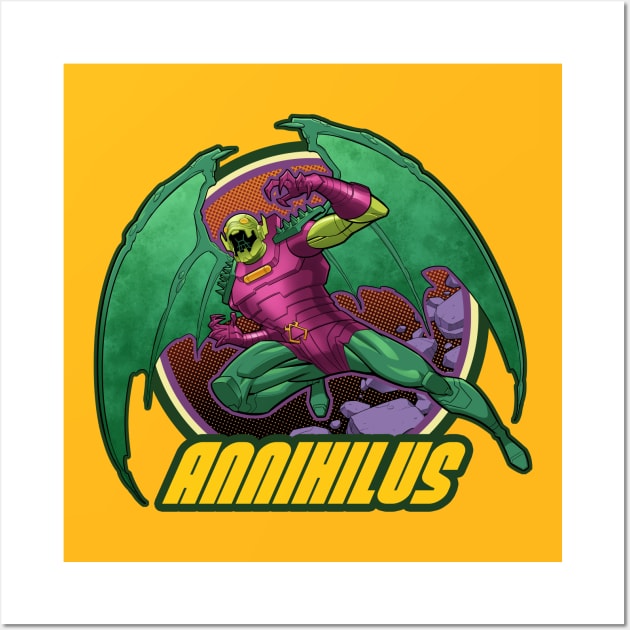 Annihilus Wall Art by TomMcWeeney